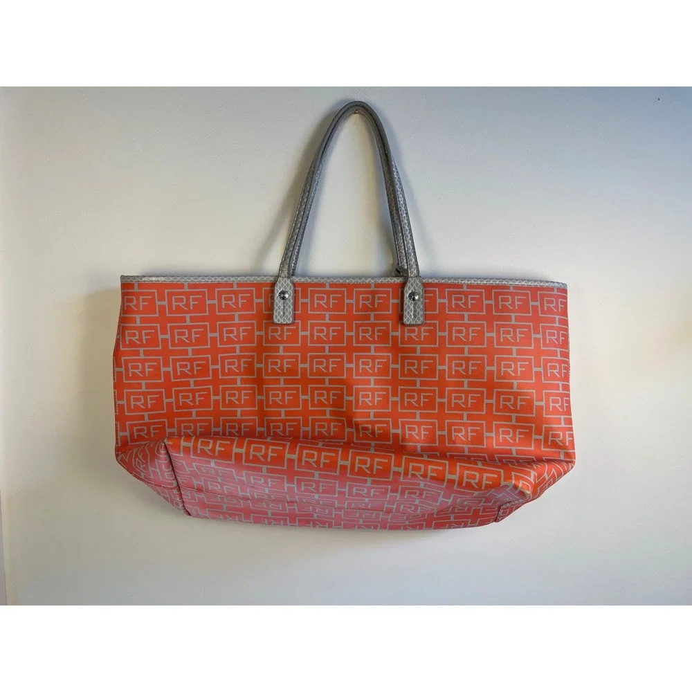 Rodan Fields Orange RF Logo Tote Bag Shoulder Bag‎